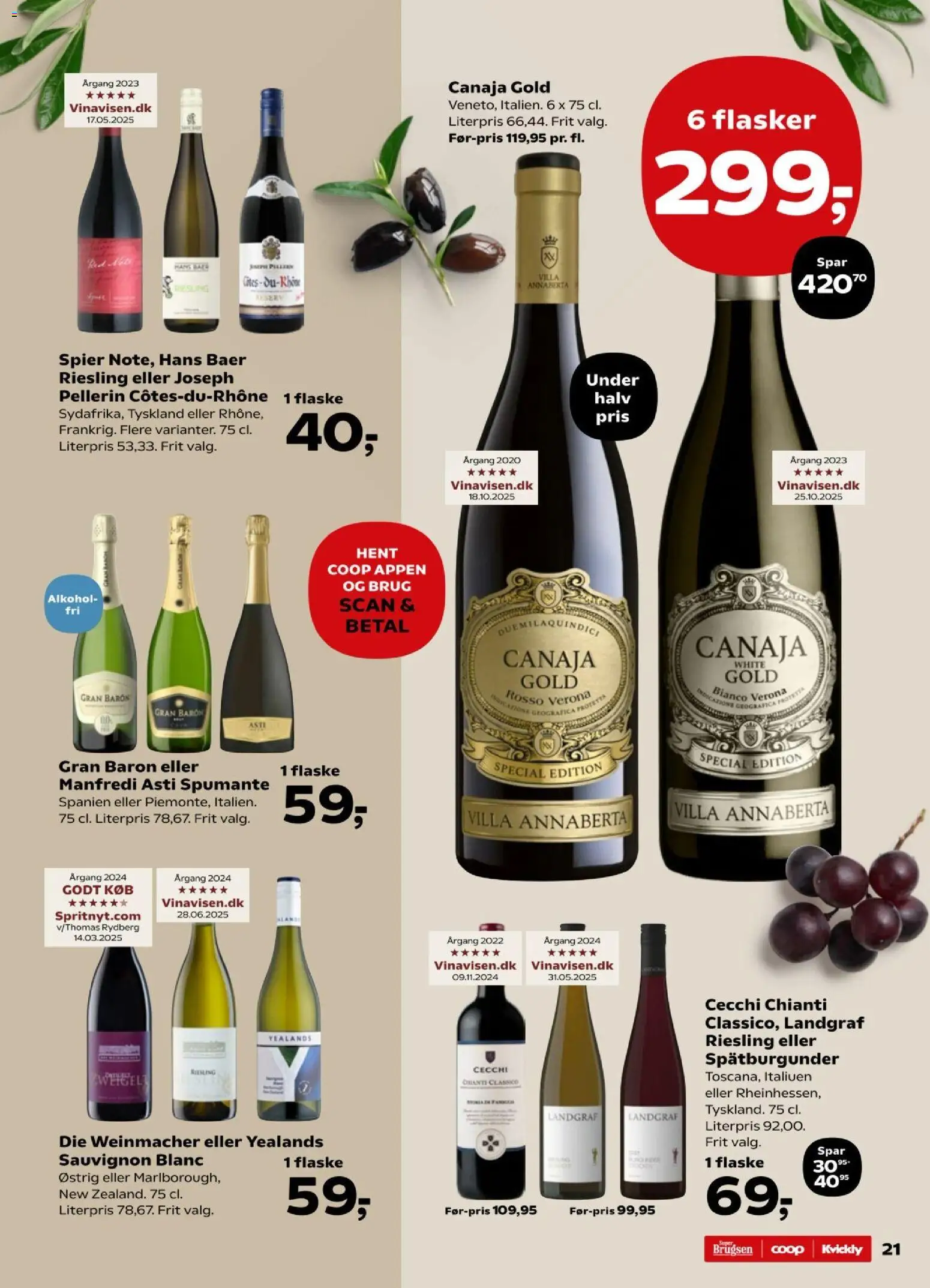 Super Brugsen tilbudsavis – gyldig fra 16.01.2026 | Side: 21