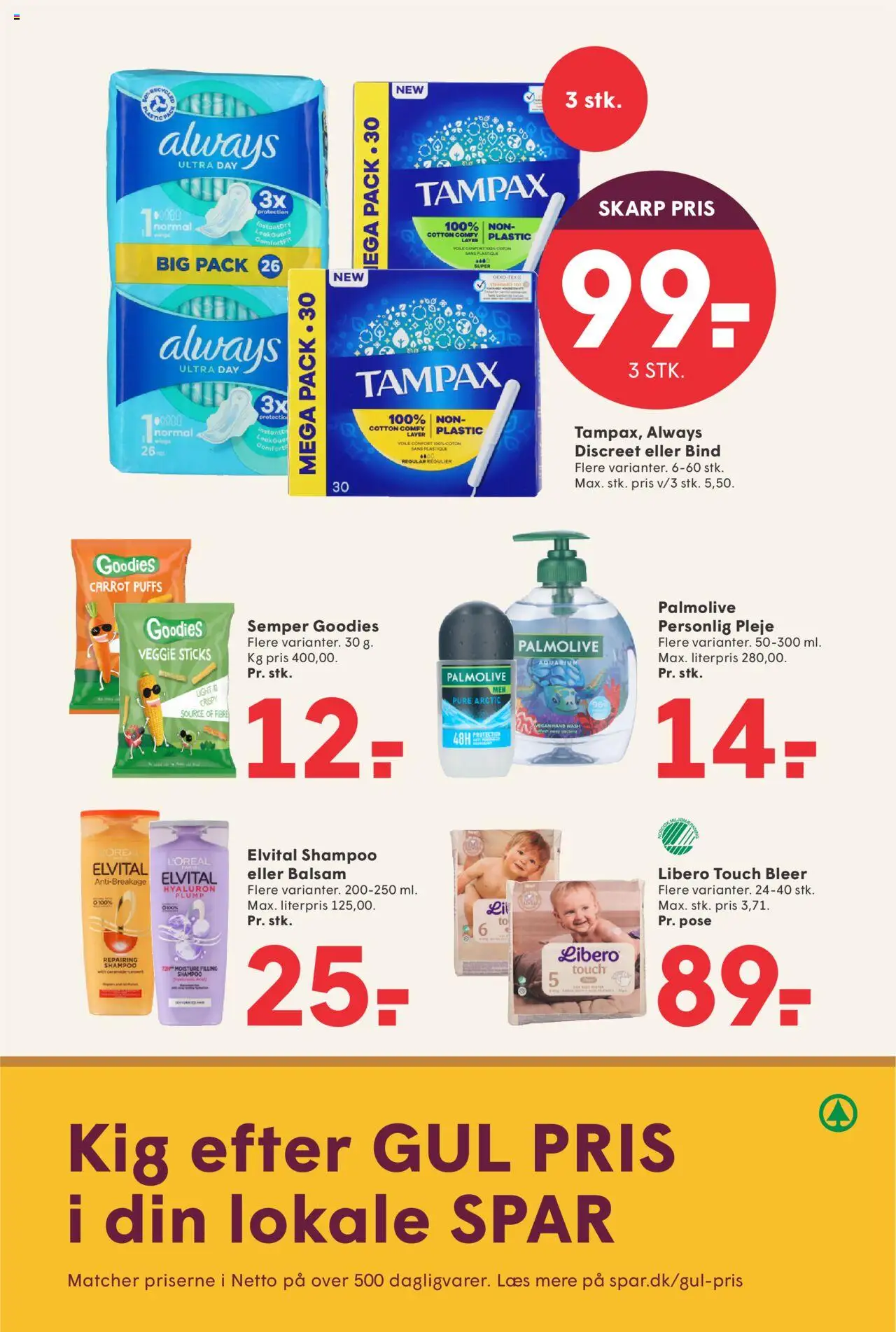 Spar tilbudsavis – gyldig fra 12.09.2025 | Side: 26 | Produkter: Shampoo, Balsam