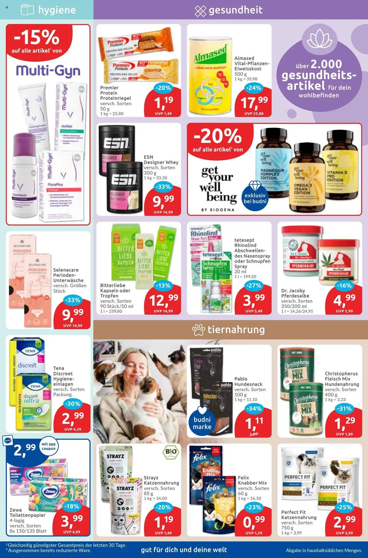Budni Prospekt 	 – gültig ab 13.10.2025 | Seite: 5 | Produkte: Zewa, Unterwäsche, Fleisch, Toilettenpapier