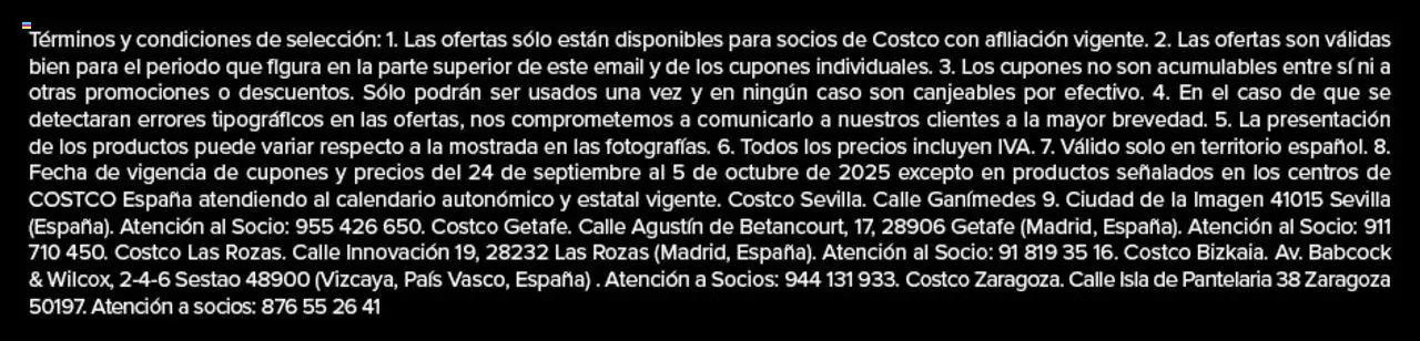 Costco catálogo │ válido desde el 24.09.2025 | Página: 5
