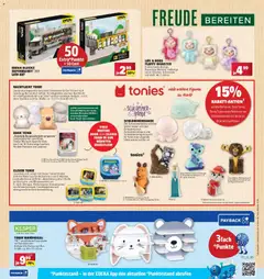 TONIE WANDREGAL, FSC-zertifizierte Faserplatte mit 6 praktischen Ablagen für Tonies und Box. Größe: ca. 45 x 12 x 42 cm. ab 15.12.2025 gültig | Seite: 57