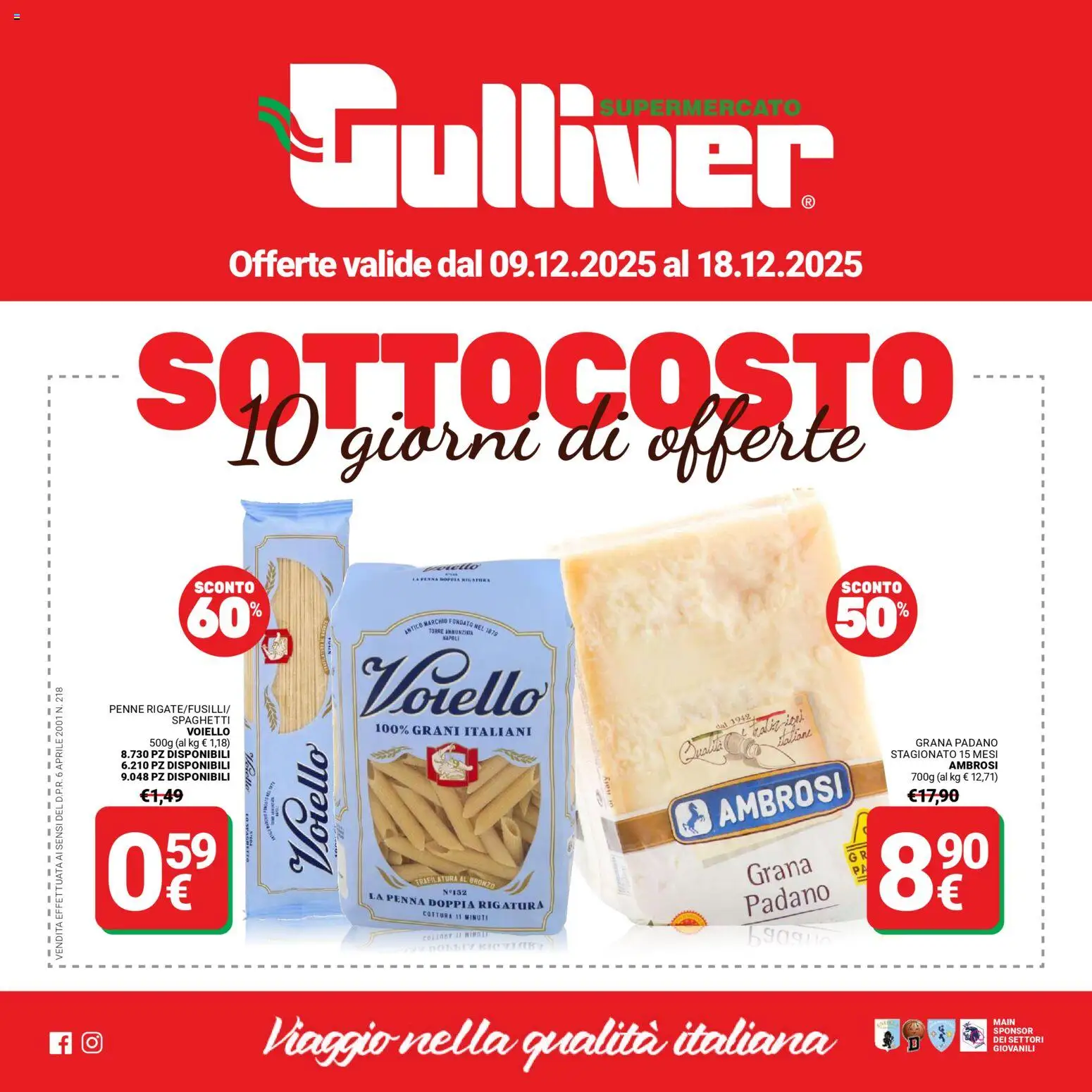 Volantino Gulliver del 09.12.2025 | Pagina: 1
