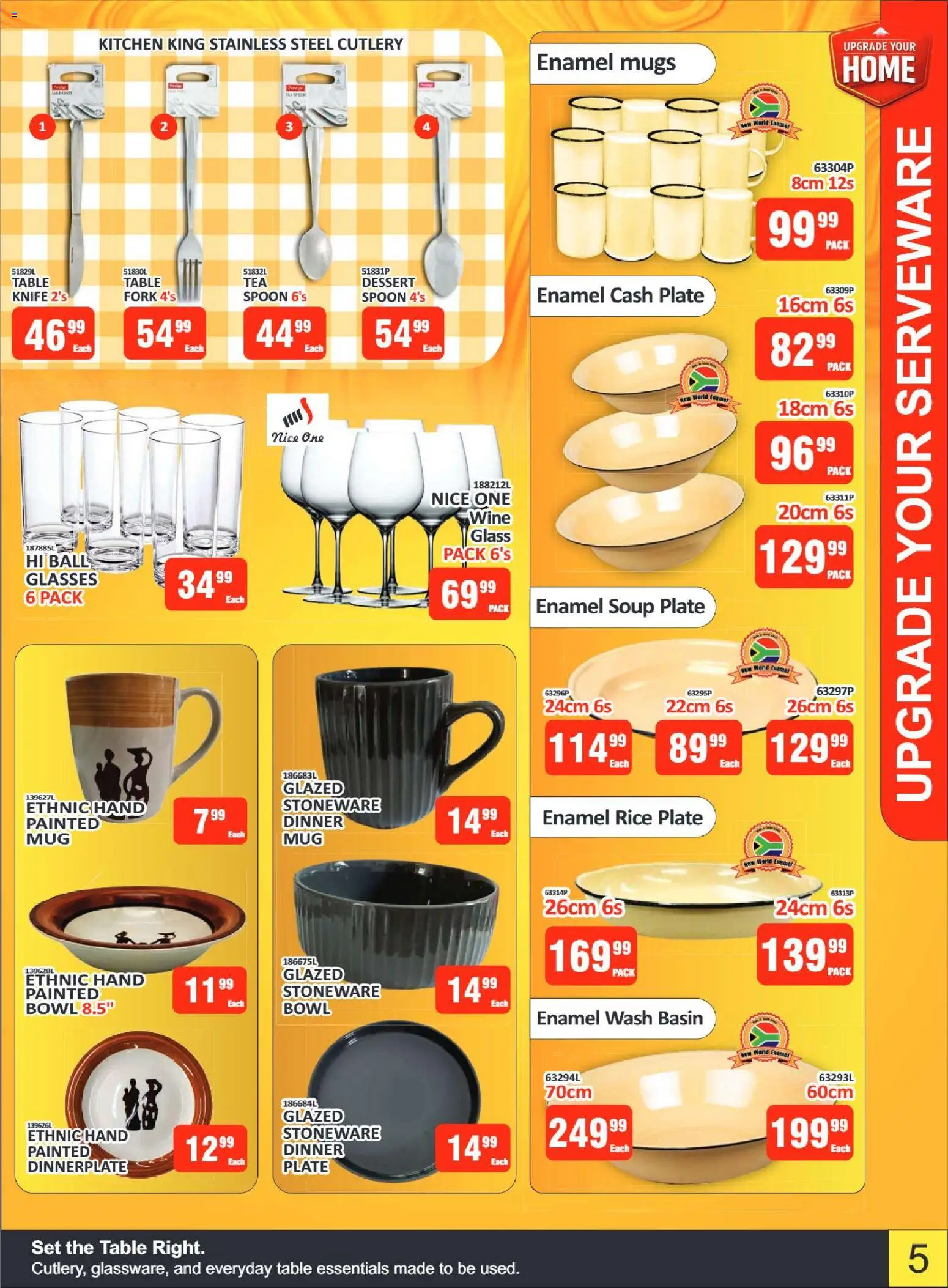New KIT KAT Cash & Carry catalogue – valid from 12.02.2026 | Page: 5 | Products: Table, Rice, Basin, Soup