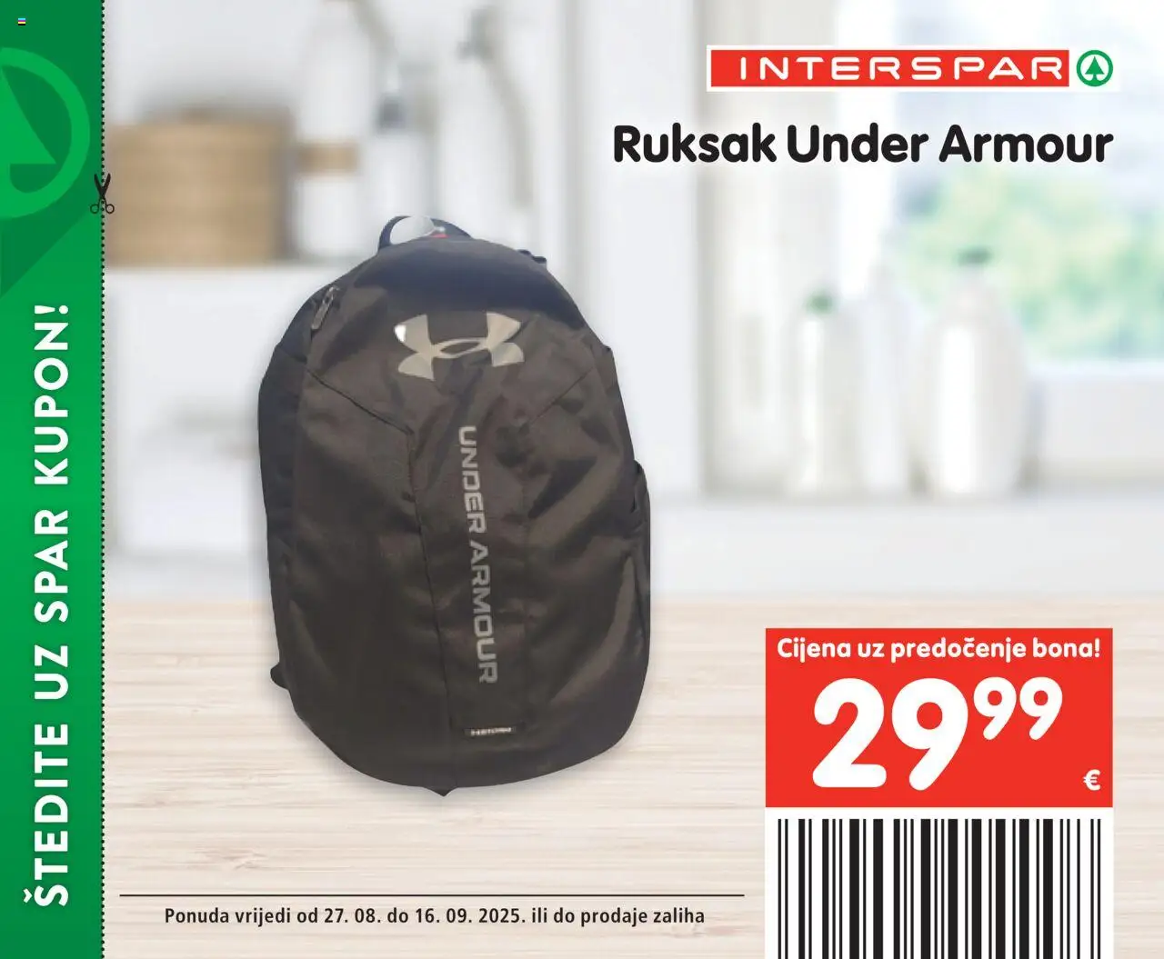 Interspar katalog | vrijedi od 27.08.2025 | Stranica: 31 | Proizvodi: Ruksak