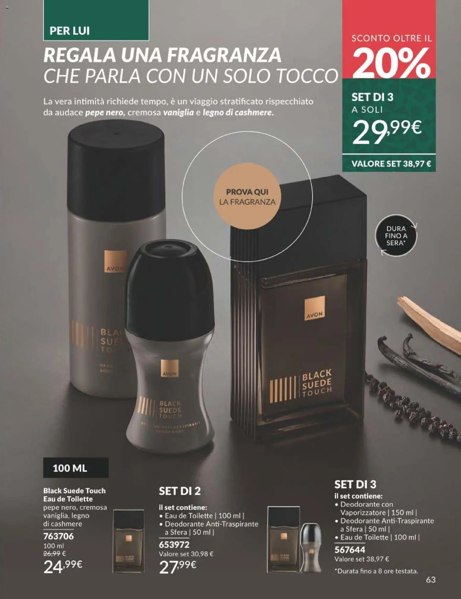 Volantino Avon del 01.11.2025 | Pagina: 63