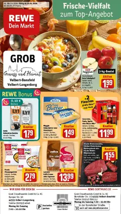 Rewe prospekt Velbert	 ab 26.01.2026 gültig