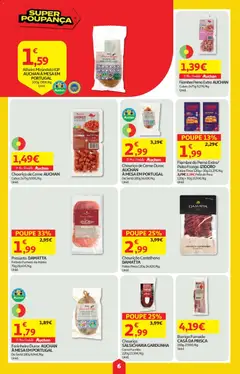Pré-visualização Minipreço folheto válido de 02.04.2026 | Página: 6 | Produtos: Peito de peru, Mesa, Chouriço, Carne