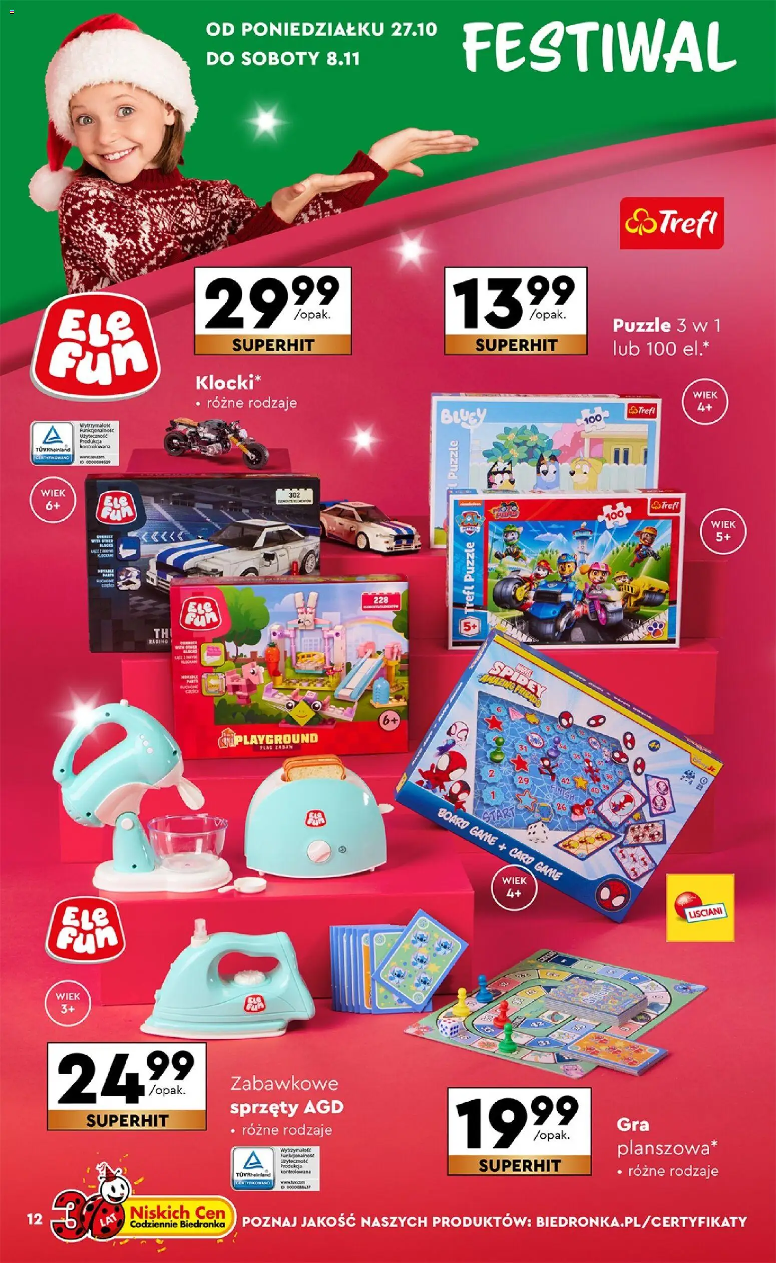 Biedronka Black Friday od 25.10.2025 | Strona: 12 | Produkty: Gra