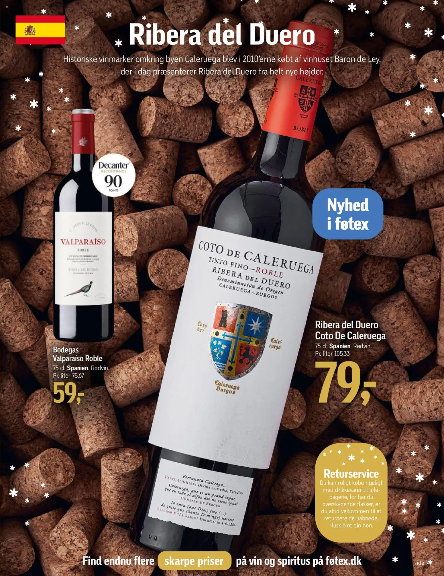 Føtex tilbudsavis – gyldig fra 28.11.2025 | Side: 9 | Produkter: Vin