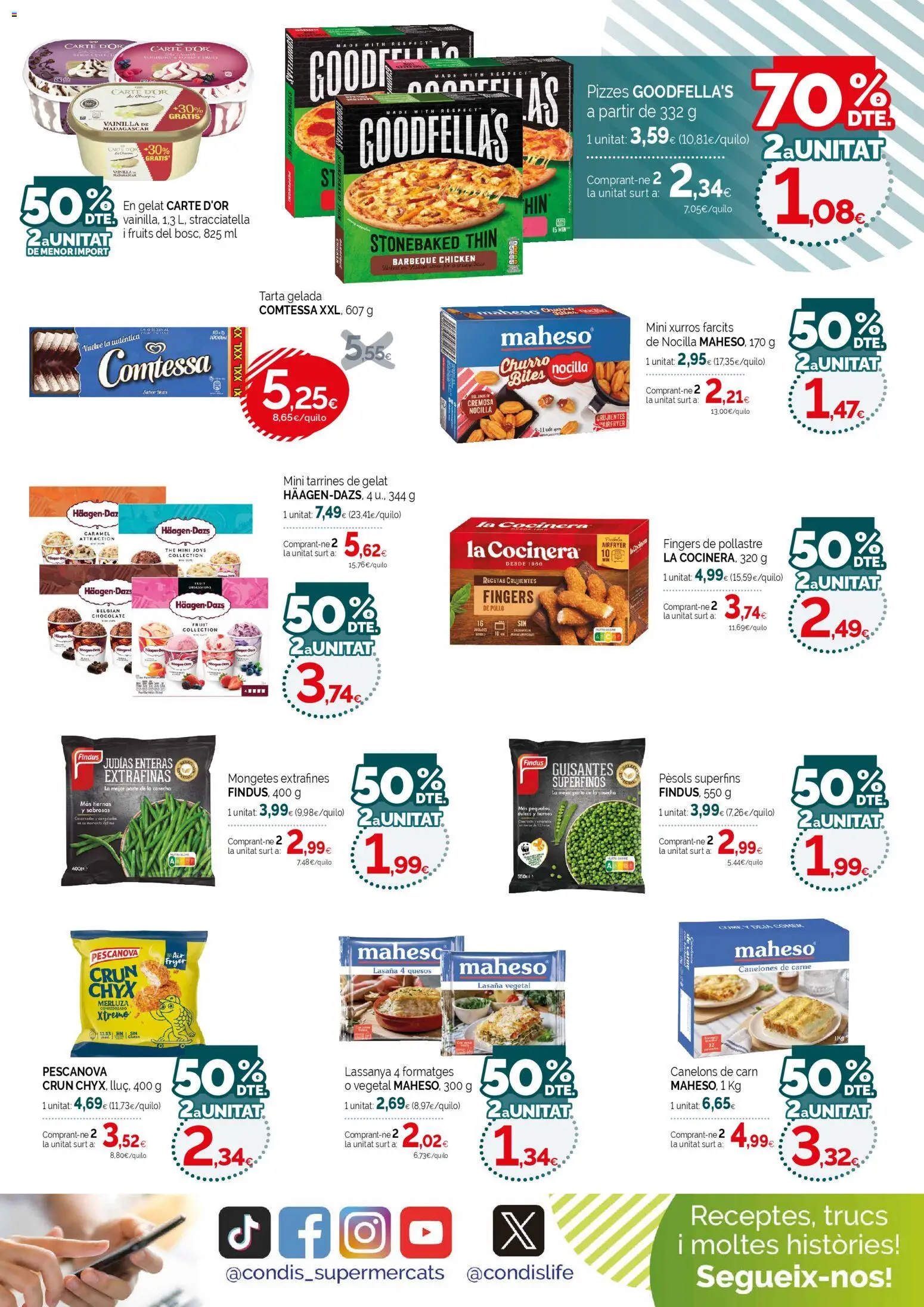 Condis folleto life │ válido desde el 03.12.2025 | Página: 7 | Productos: Chocolate, Lasaña, Canelones