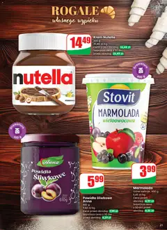 Pogląd oferty "Powidła śliwkowe Anna, 610 g" - ważna od 05.11.2025 | Strona: 21 | Produkty: Powidła śliwkowe, Nutella, Powidła, Krem
