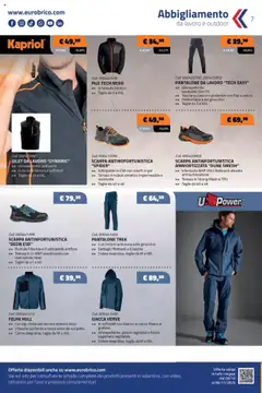 Anteprima del volantino Volantino Eurobrico	 valido a partire dal 09.10.2025 | Pagina: 7 | Prodotti: Pile, Felpa, Giacca, Gilet