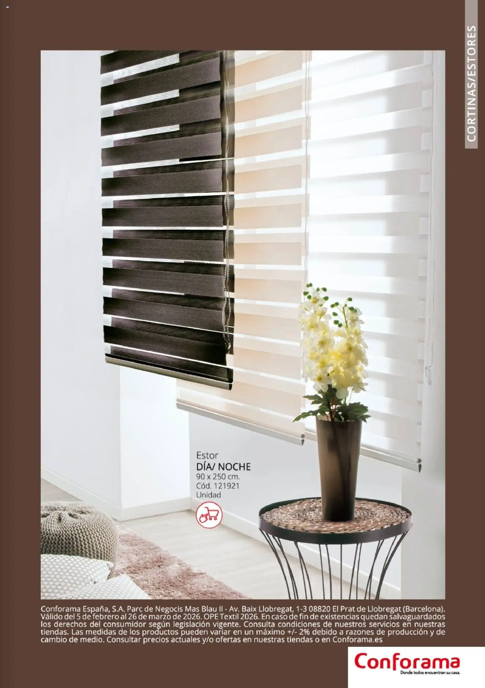 Conforama - Guía de textil 2026 │ válido desde el 05.02.2026 | Página: 33