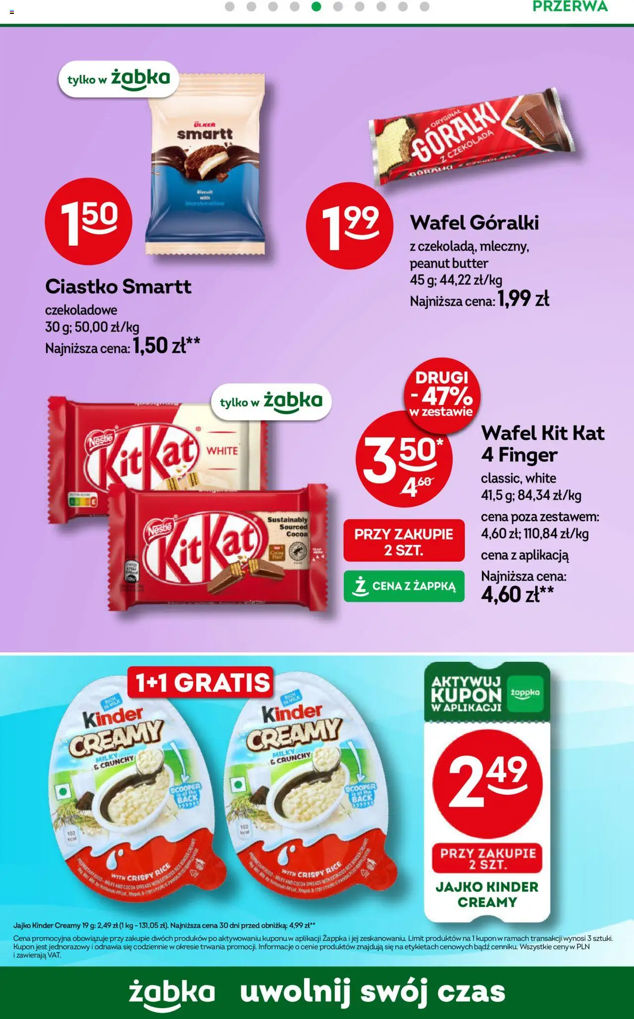 Żabka Gazetka od 04.06.2025 | Strona: 80 | Produkty: Czekolada
