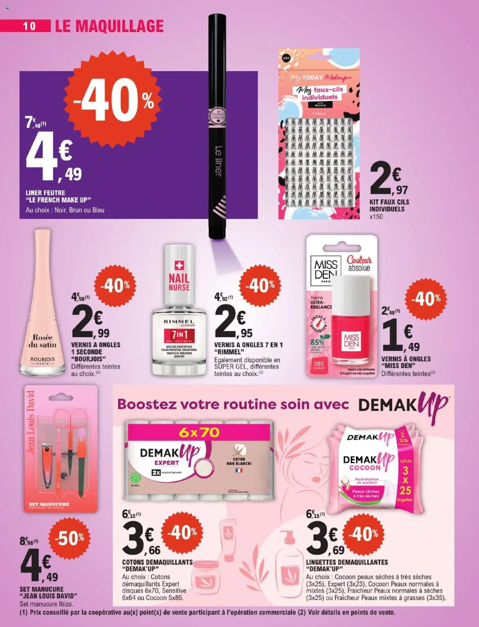 {H1} | Page: 10 | Produits: Base, Coton, Maquillage, Colle