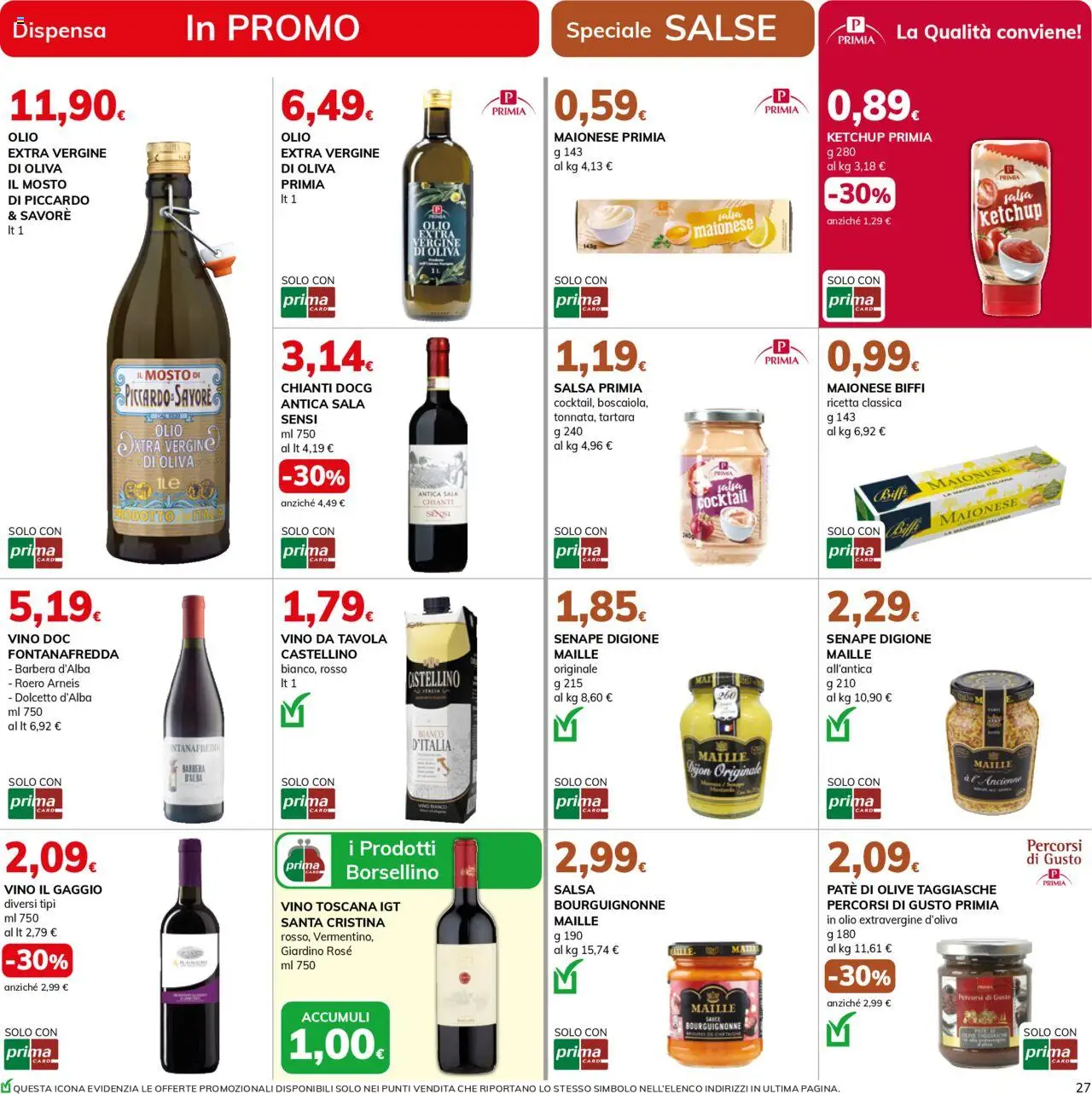 Volantino Basko del 12.08.2025 | Pagina: 27 | Prodotti: Paté, Salsa, Vino, Senape