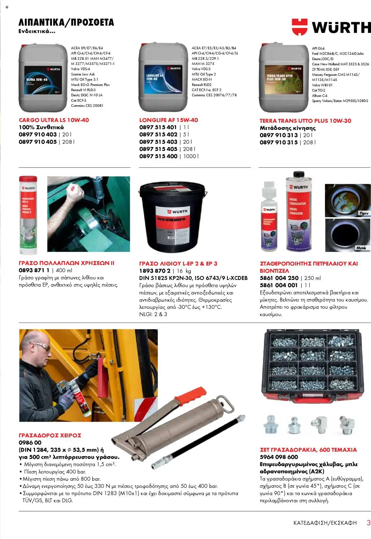 WURTH - Construction – σε ισχύ από 01.10.2025 | Σελίδα: 3