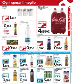 Volantino Ipercoop del 31.07.2025 | Pagina: 7 | Prodotti: Acqua, Bibite, Arancia, Pepsi