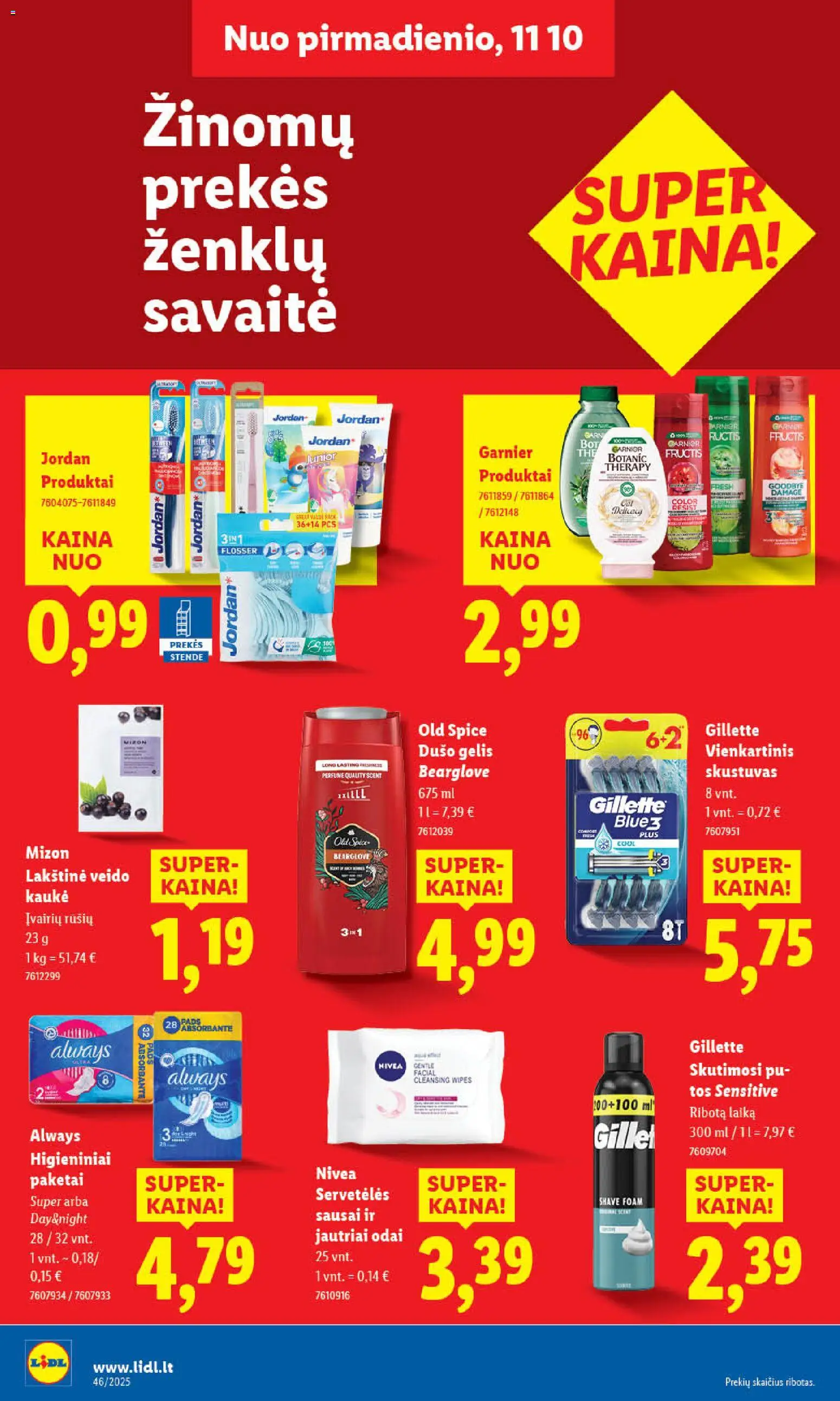 LIDL akcijos nuo 13.11.2025 | Puslapis: 36 | Prekių: Skustuvas, Kaukė