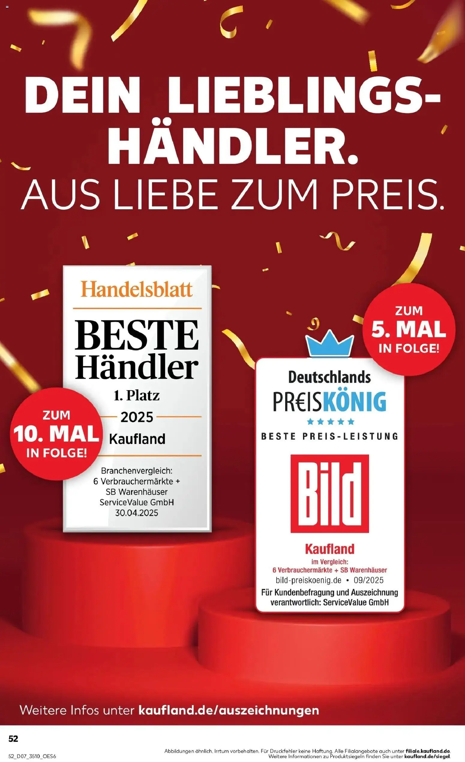 Kaufland prospekt Aue-Bad Schlema	 – gültig ab 16.02.2026 | Seite: 52