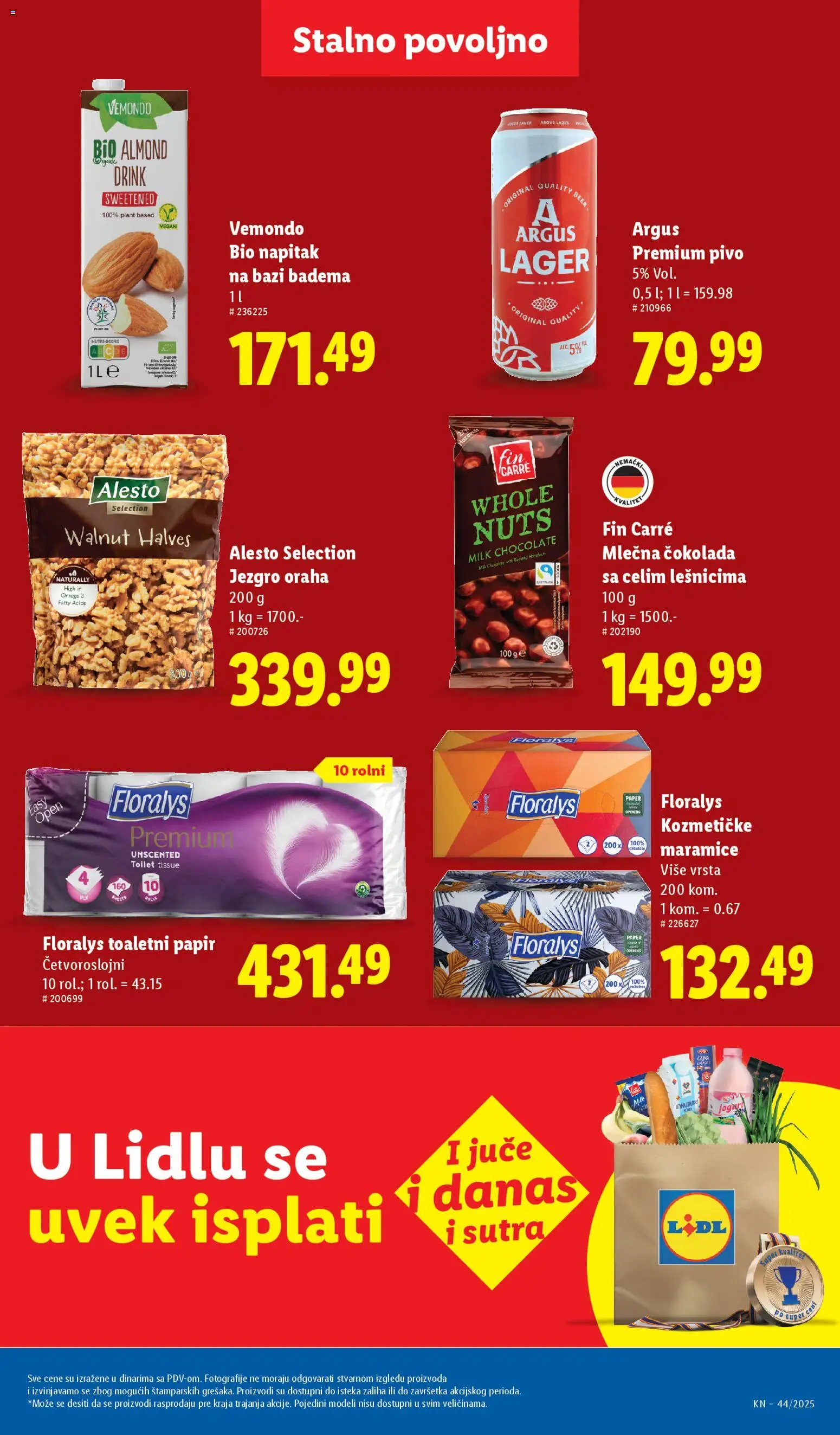 Lidl katalog - važi od 30.10.2025 | Strana: 23 | Proizvode: Čokolada, Mlečna čokolada, Pivo