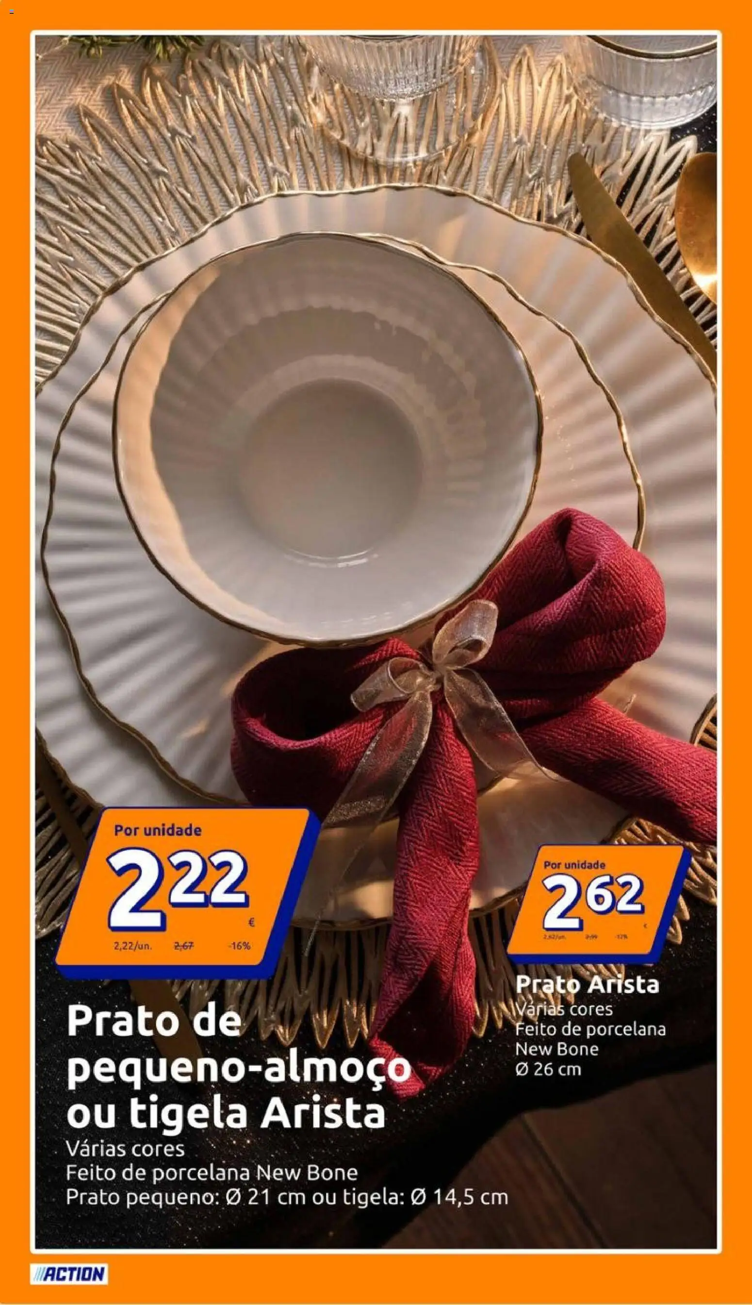 Action - Action PT week 50 2025 │ válido de 10.12.2025 | Página: 10 | Produtos: Boné, Tigela