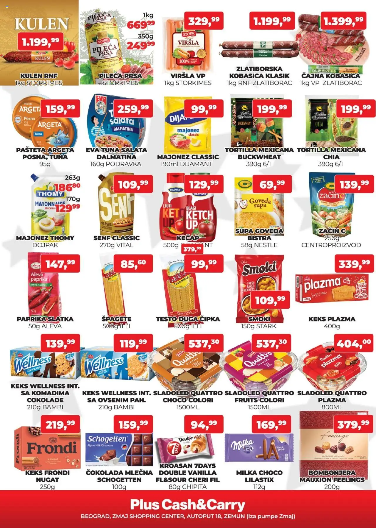 Plus Cash & Carry katalog - važi od 12.09.2025 | Strana: 2 | Proizvode: Smoki, 7days, Kulen, Pašteta