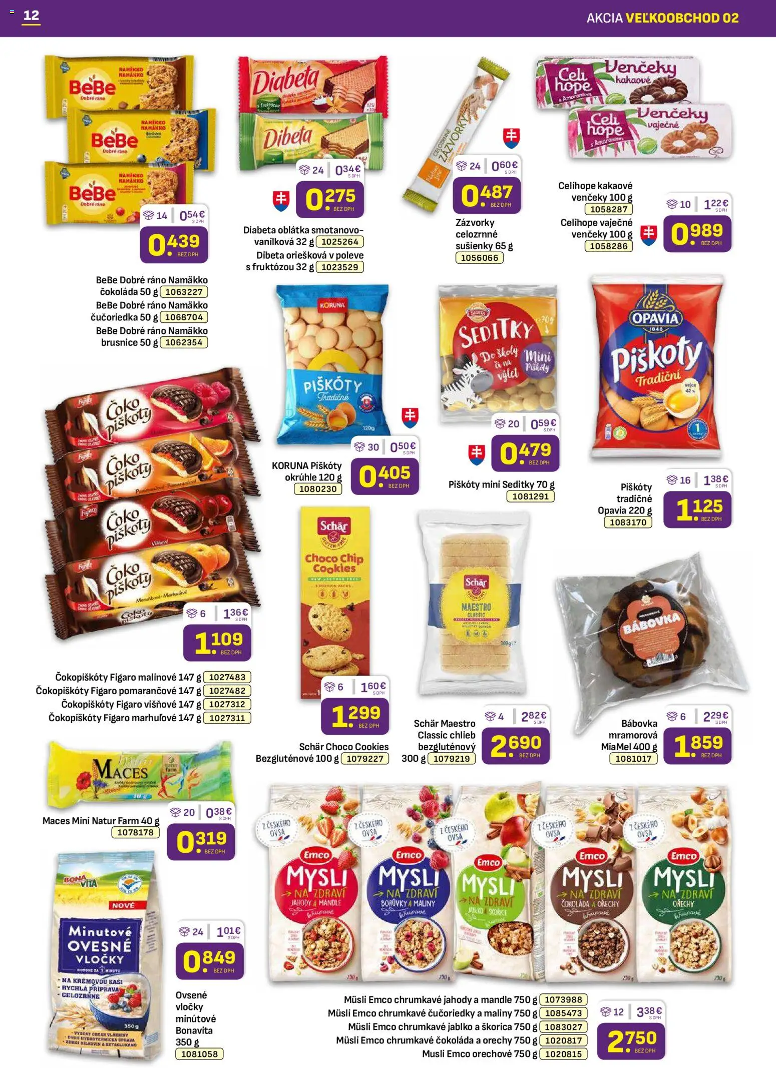 Nové Libex akcie – leták je platný od 19.01.2026 | Strana: 12 | Produkty: Chlieb, Jahody, Orechy, Mandle