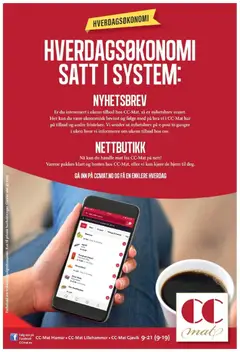 Forhåndsvisning av CC Mat kundeavis gyldig fra 17.11.2025 | Side: 8 | Produkter: Rundstykker, Agurk, Druer, Tape