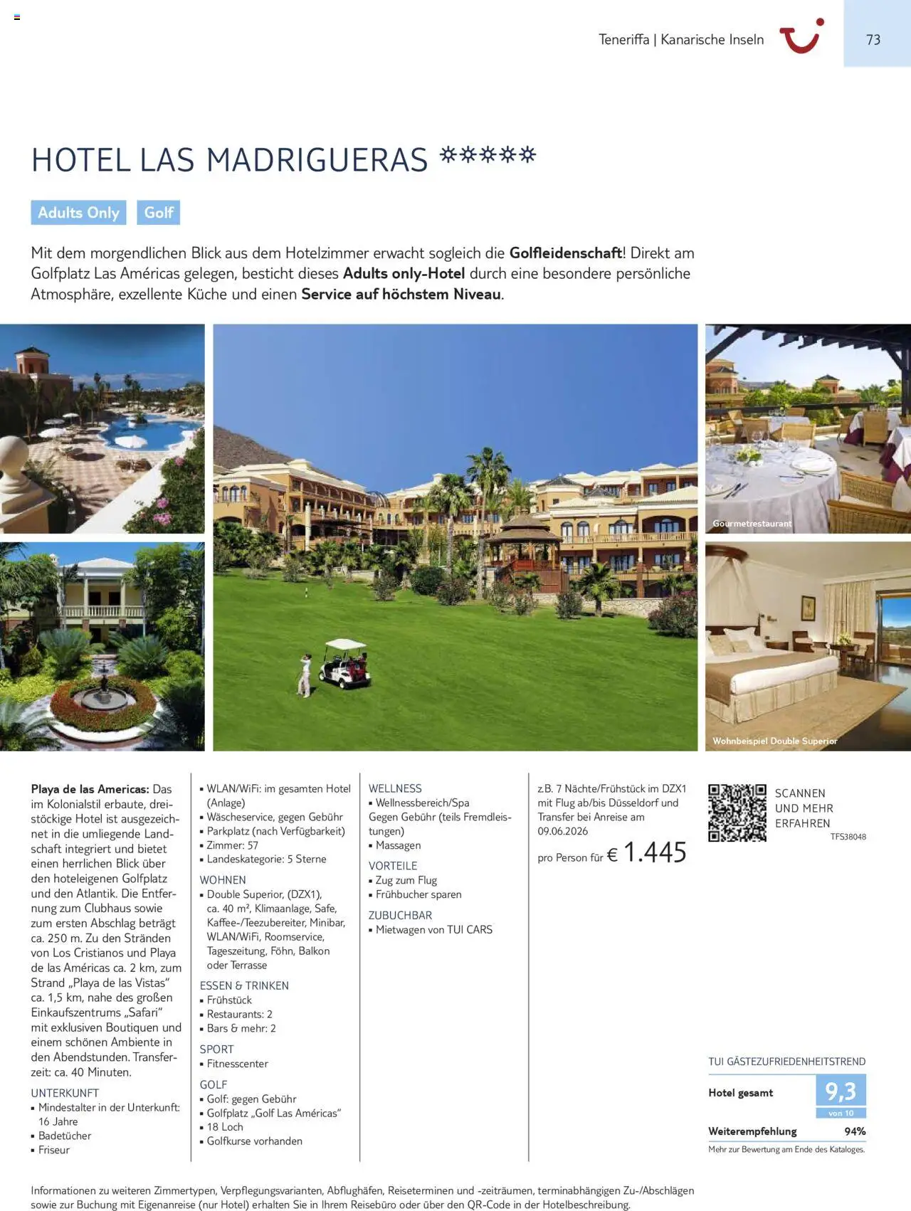 TUI Prospekt Kanaren, Kapverden & Senegal 2025/26	  – gültig ab 01.11.2025 | Seite: 73 | Produkte: Küche