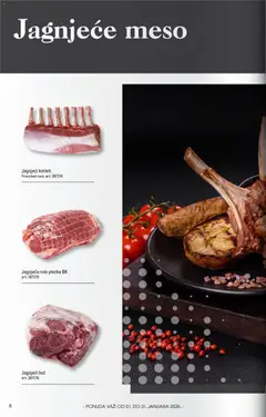 Metro Horeca - pregled Metro kataloga - važi od 01.01.2026 | Strana: 8 | Proizvode: Jagnjeće meso
