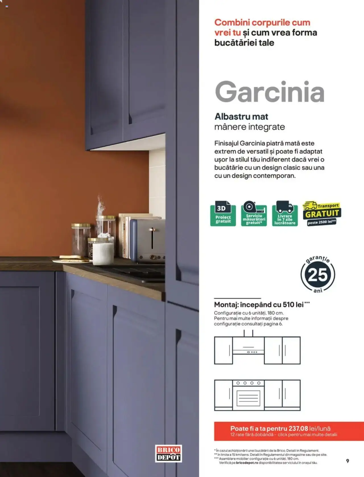 Noul catalog Brico Depot – valabil de la 15.08.2024 | Pagină: 9 | Produse: Bucătărie, Pește