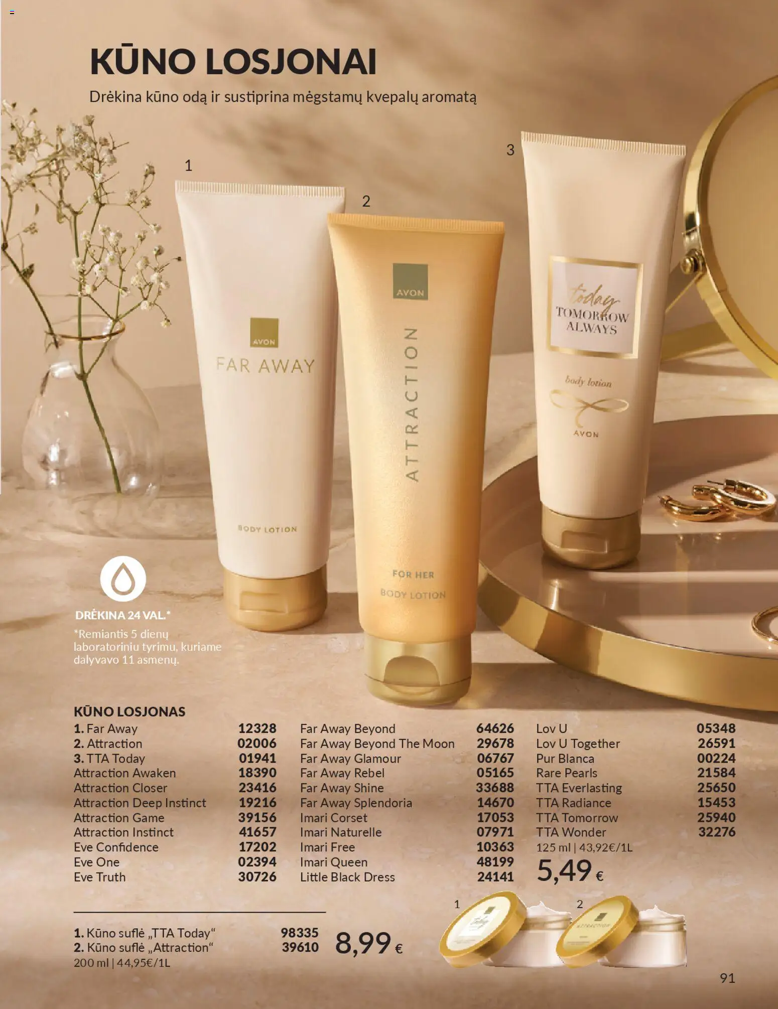 AVON akcijos nuo 01.04.2026 | Puslapis: 91