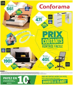Conforama - Prévisualisation de Conforama catalogue valide à partir de 29.07.2025