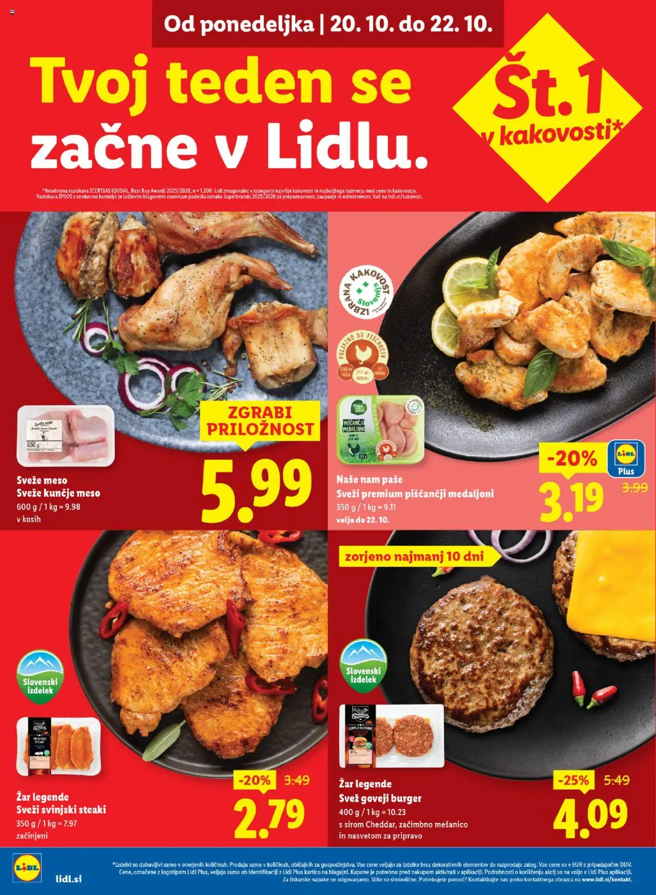Novi Lidl katalog ponudbe – veljaven od 16.10.2025 | Stran: 30 | Izdelki: Zar