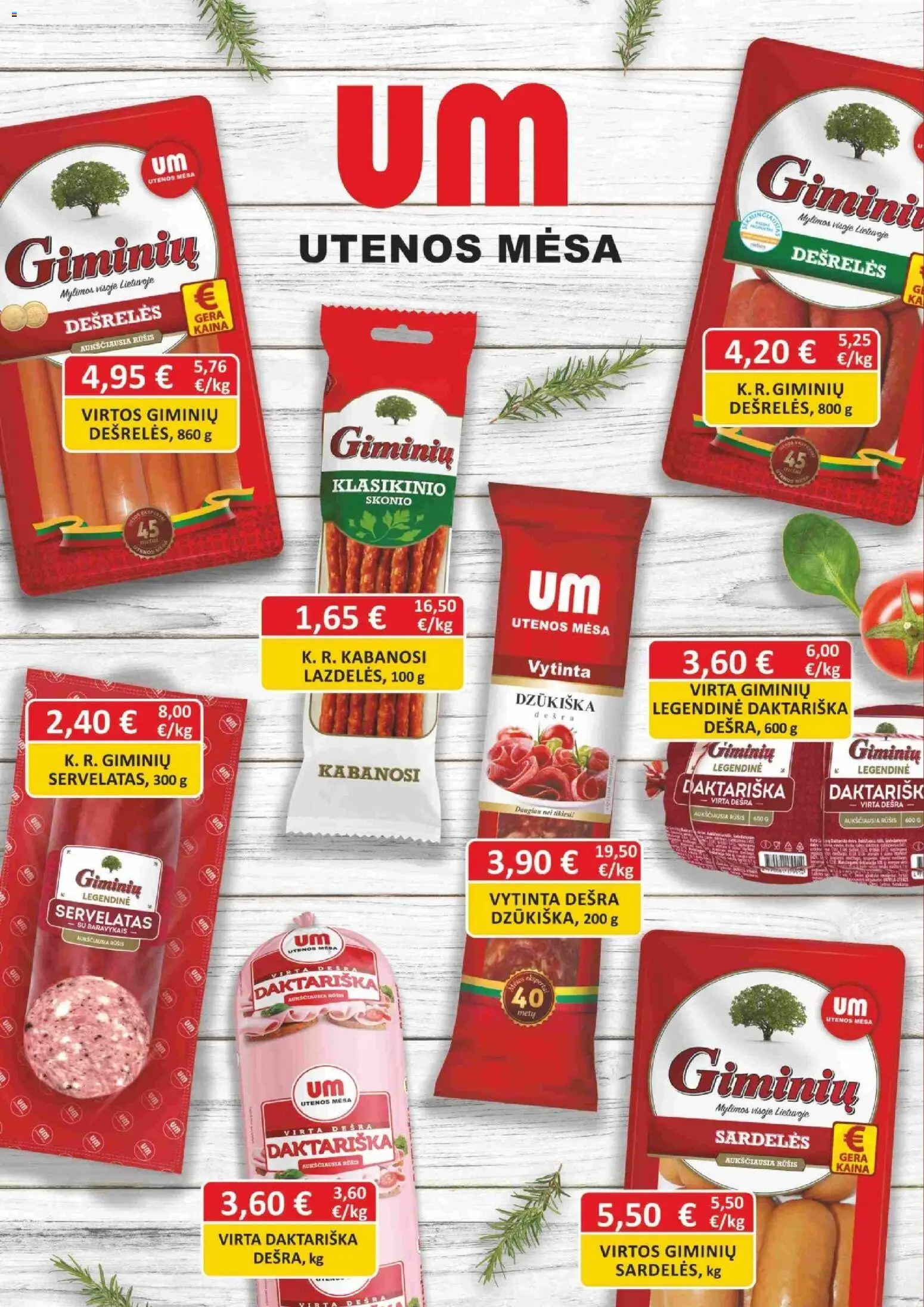 Koops akcijos nuo 31.10.2025 | Puslapis: 6 | Prekių: Sardelės, Dešrelės, Dešra