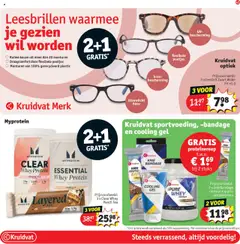 Kruidvat folder week 43 - Voorbeeld van een folder van Kruidvat, geldig van 20.10.2025 | Pagina: 45 | Producten: Whey, Gel, Kan, Fehér pecsenye
