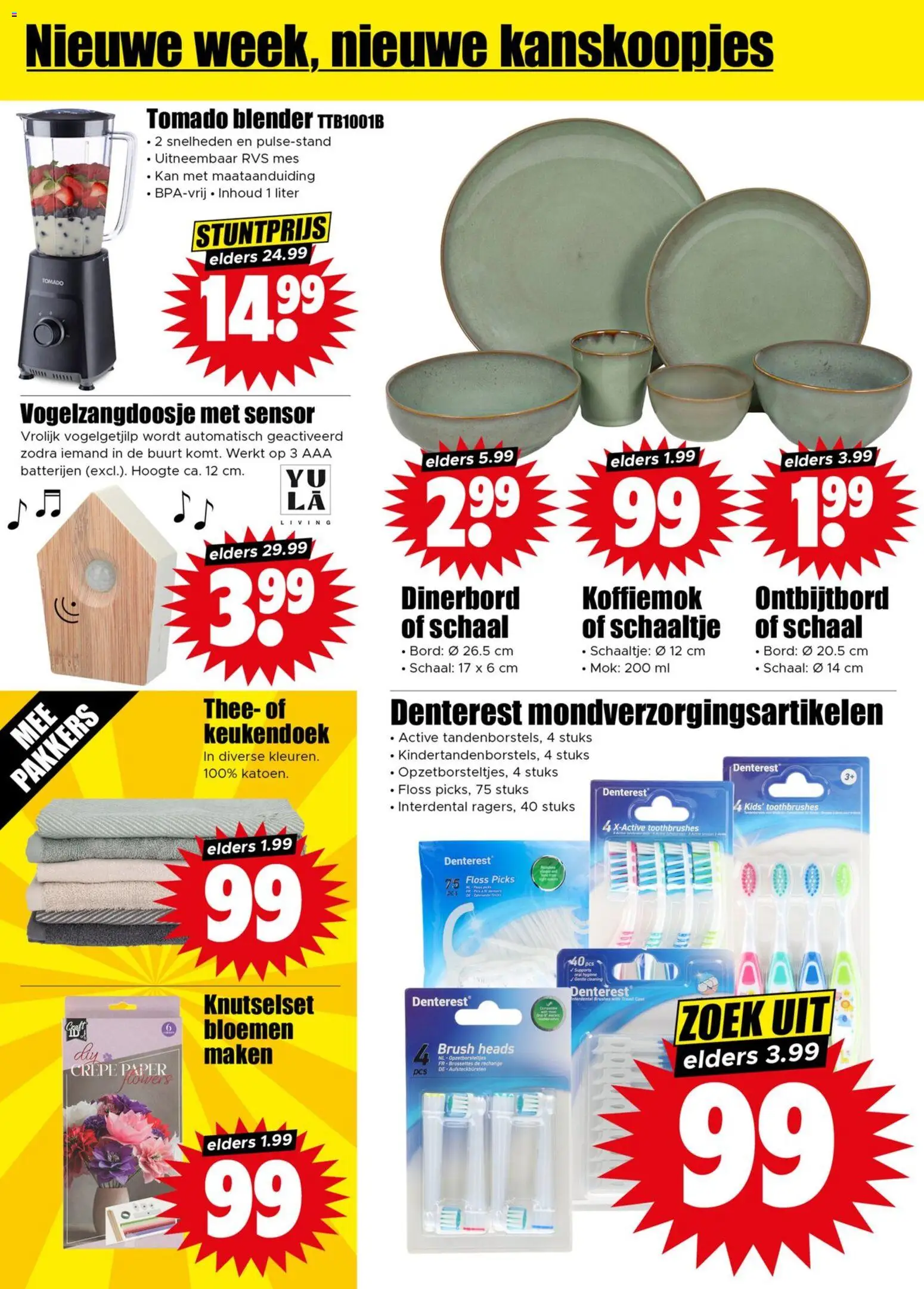 {H1} | Pagina: 24 | Producten: Mes, Kan, Bloemen, Batterijen