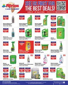 Africa Cash & Carry specials catalogue – valid from 12.03.2026 | Page: 52 | Products: Cap, Powder, Degreaser, Lemon
