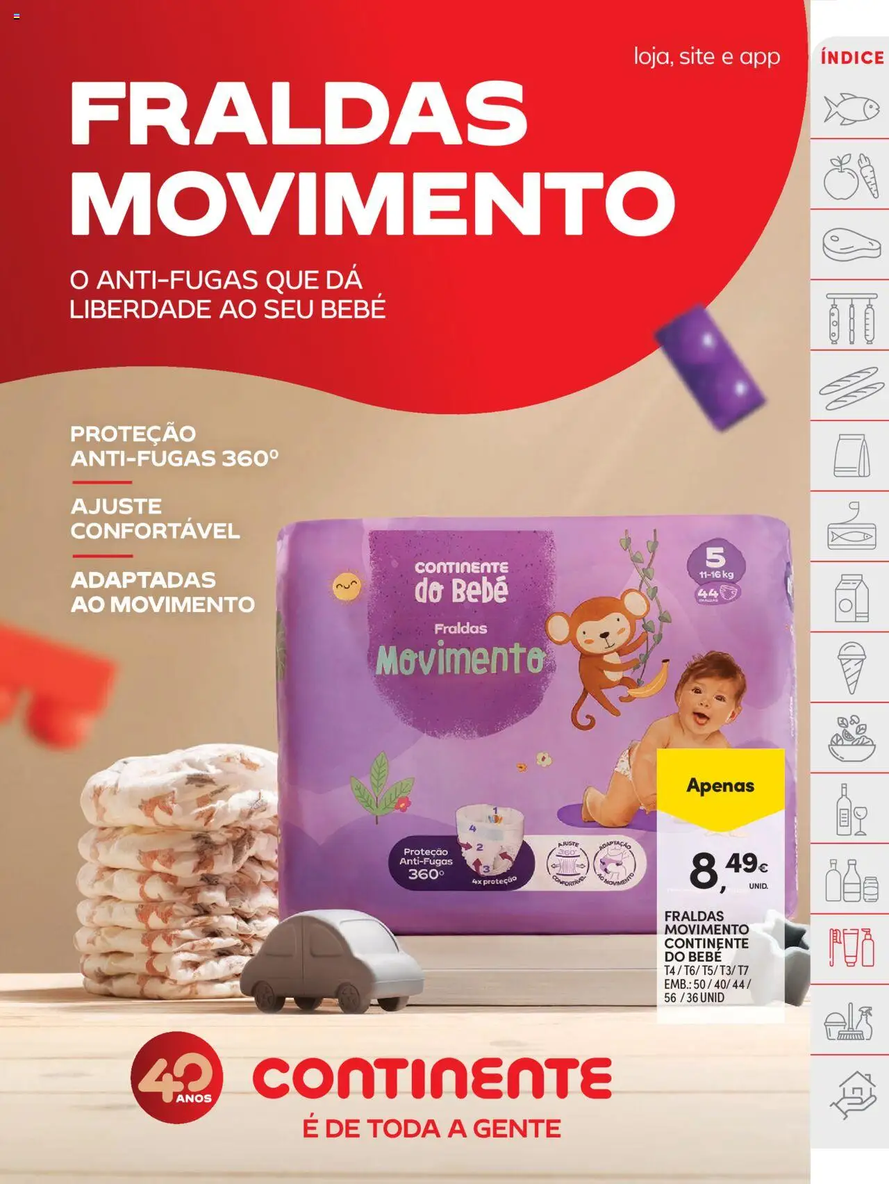 Continente folheto │ válido de 14.10.2025 | Página: 41 | Produtos: Fraldas