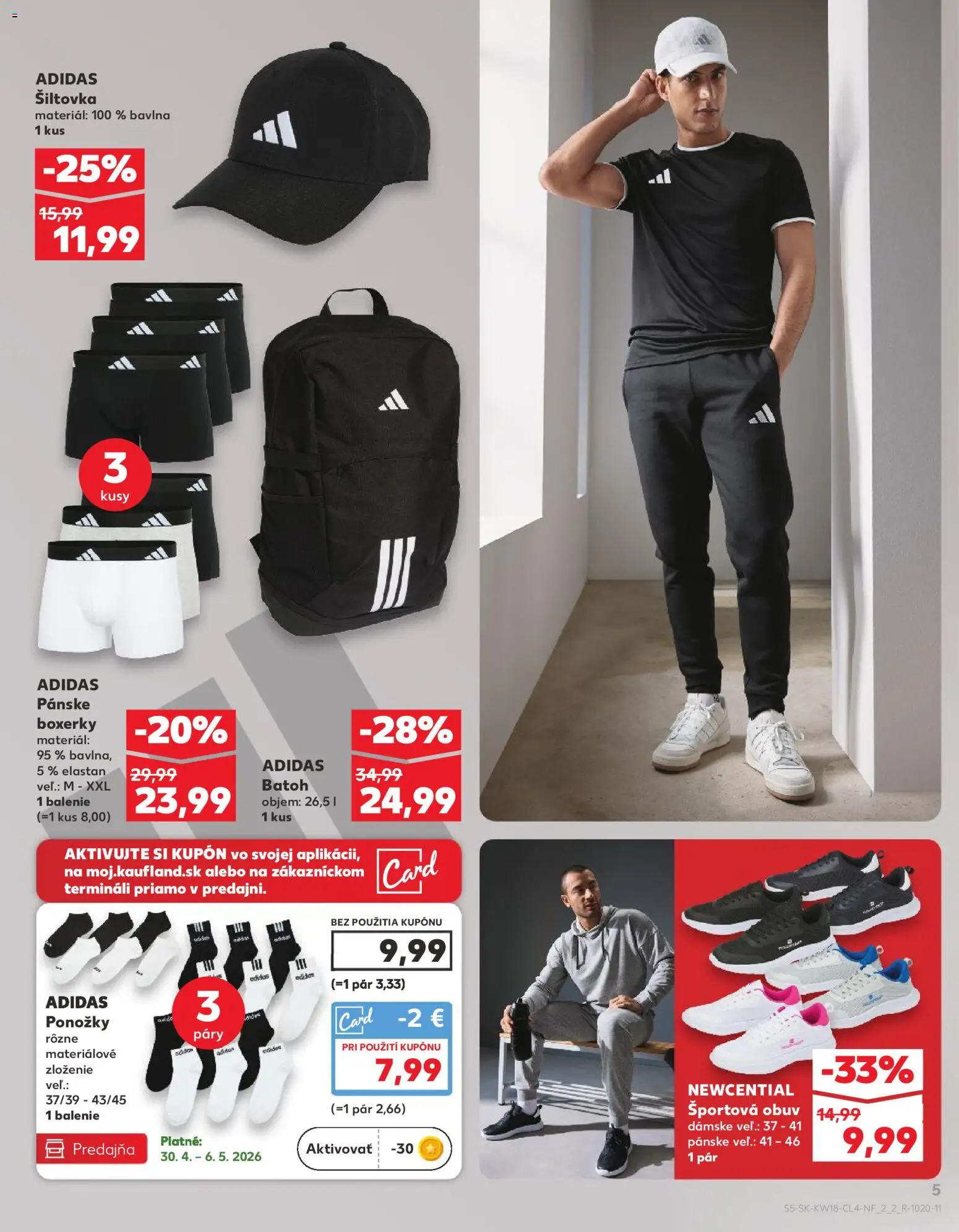 Kaufland SK akciós ujság - amely érvényes a következő dátumtól: 30.04.2026 | Oldal: 5