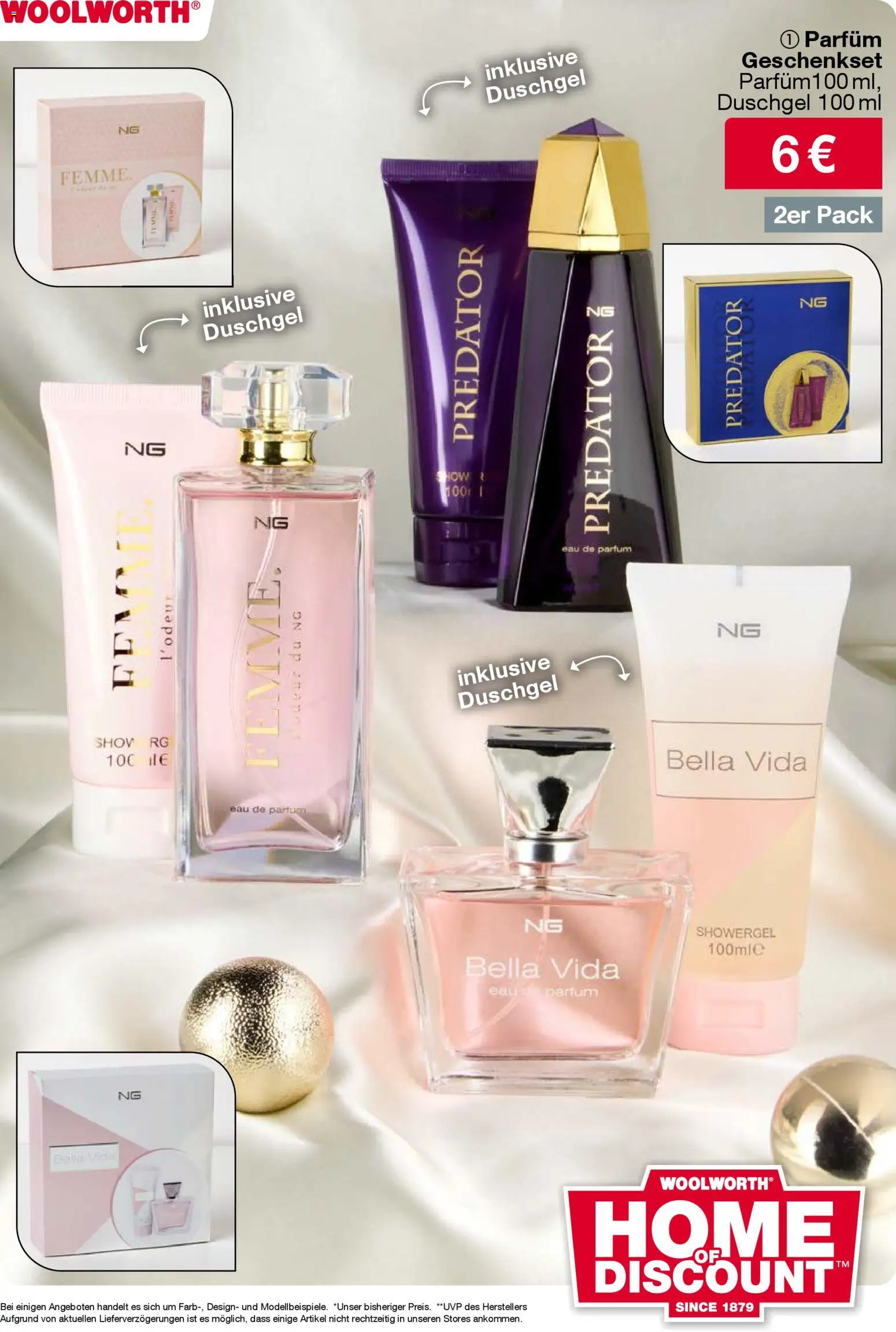 Woolworth Prospekt 	 – gültig ab 12.12.2025 | Seite: 12 | Produkte: Parfüm, Duschgel, Eau de Parfum