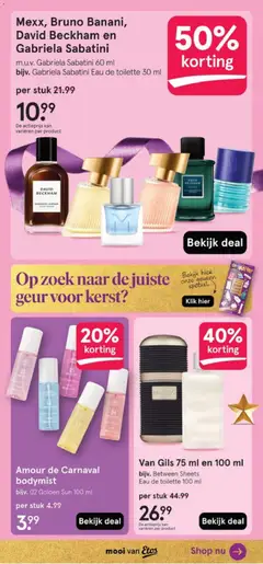 Etos - Folder - Voorbeeld van een folder van Etos, geldig van 15.12.2025 | Pagina: 25 | Producten: Kan, Geuren, Geur, Eau de toilette
