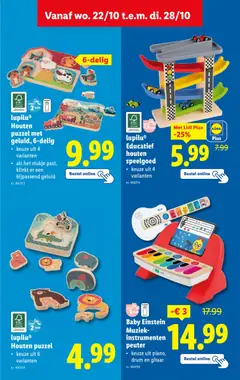 Lidl Speelgoedfolder - Voorbeeld van een folder van Lidl, geldig van 07.11.2025 | Pagina: 10 | Producten: Geluid, Puzzel