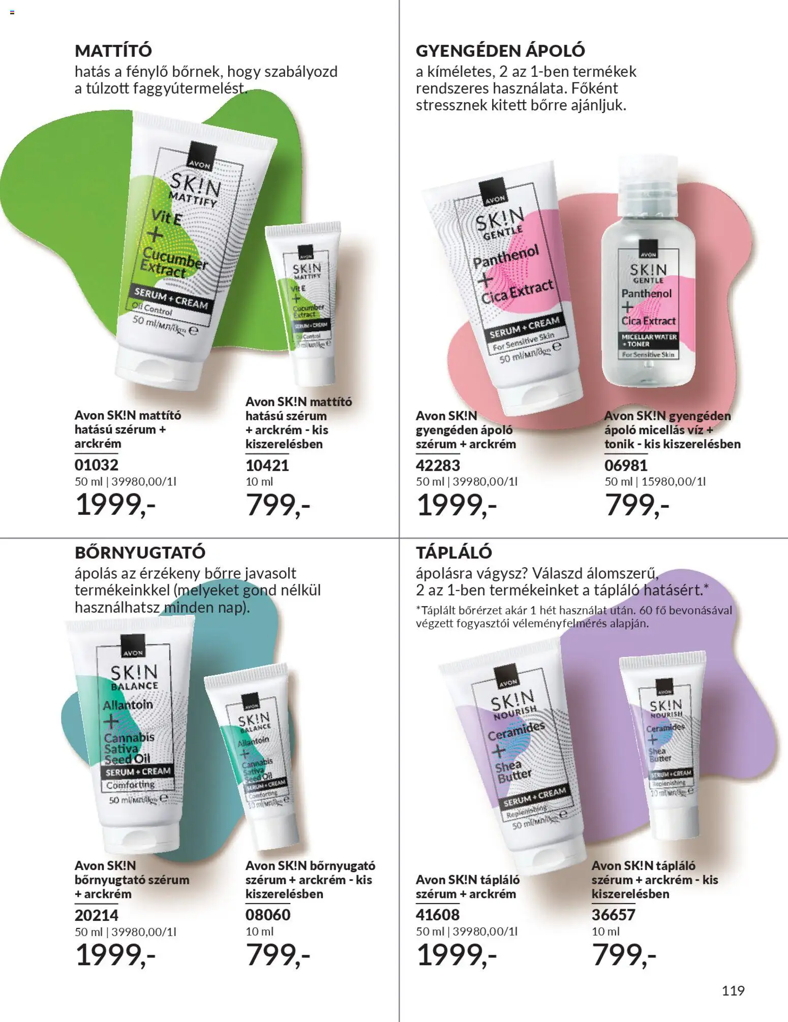 Avon akciós ujság - amely érvényes a következő dátumtól: 01.03.2026 | Oldal: 131 | Termékek: Micellás víz, Arckrém