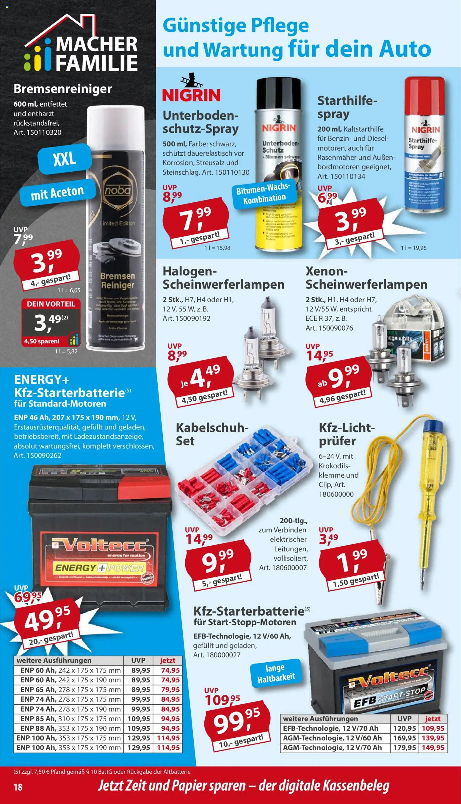 Sonderpreis Baumarkt Prospekt 	 – gültig ab 22.11.2025 | Seite: 18 | Produkte: Rasenmäher, Energy