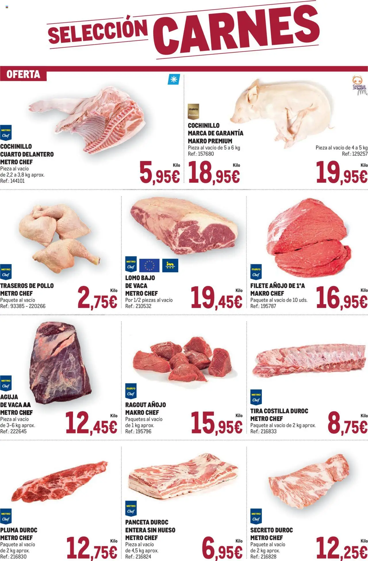 Makro - Fresco Andalucía │ válido desde el 16.09.2025 | Página: 3 | Productos: Ηλεκτρικός φούρνος, Filete