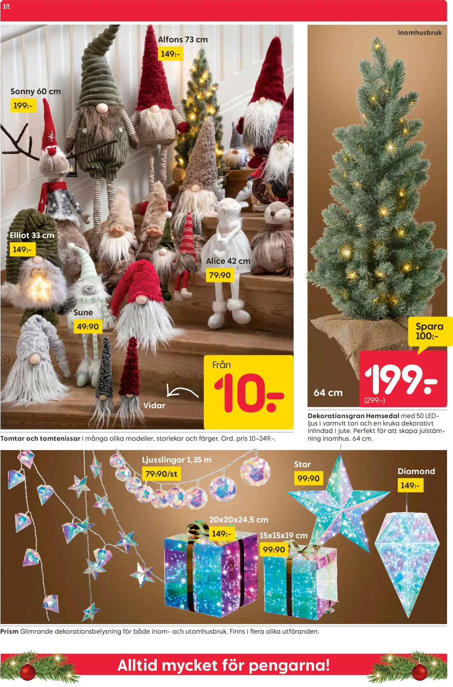 Rusta reklamblad aktuell från 17.11.2025 | Sida: 12 | Produkter: Kruka, Ljus