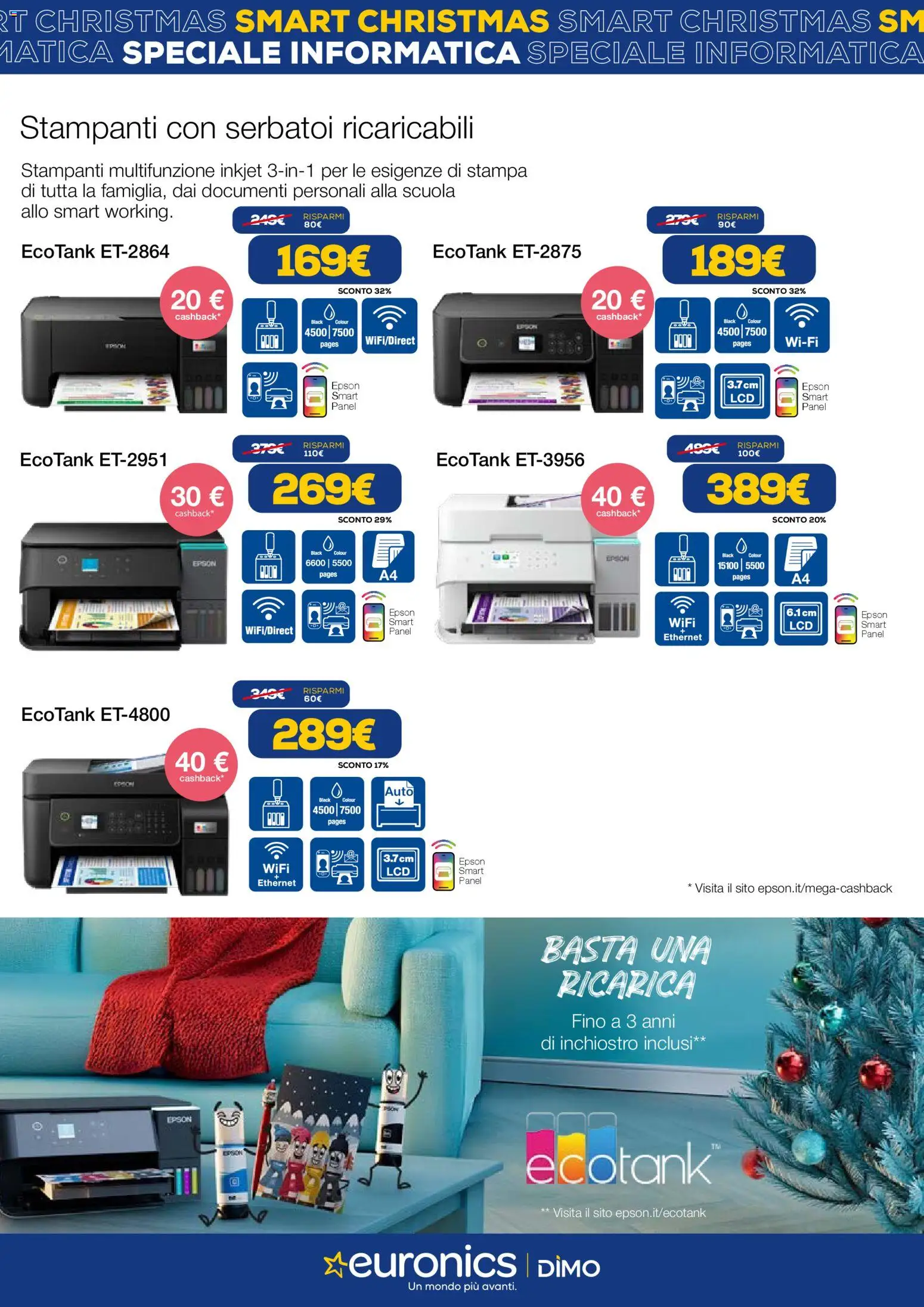 Volantino Euronics del 02.12.2025 | Pagina: 18 | Prodotti: Stampa