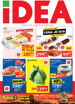 Idea katalog  - pregled Idea kataloga - važi od 26.03.2026